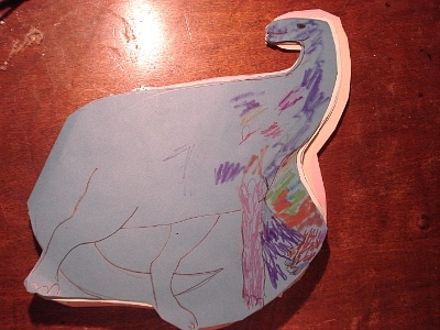 Lapbook dino 01