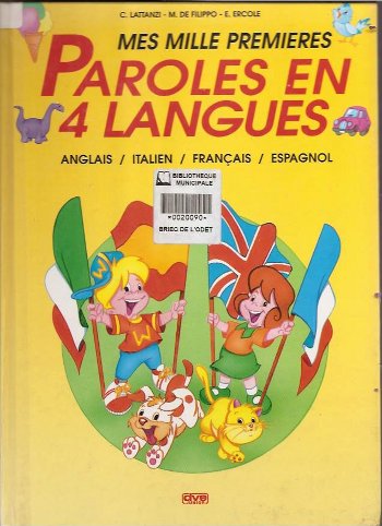 Mes mille premières paroles en 4 langues