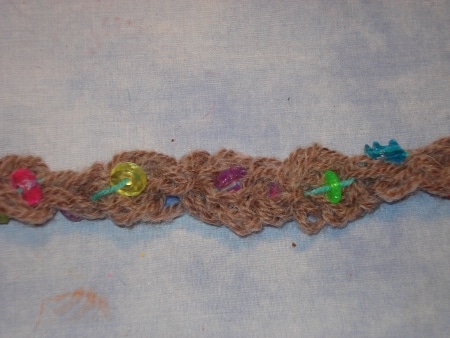 tricot à doigt
