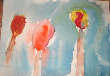 Aquarelles d'Imbolc