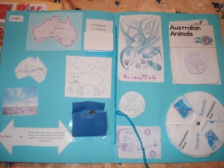 Lapbook Australie et Aborigène