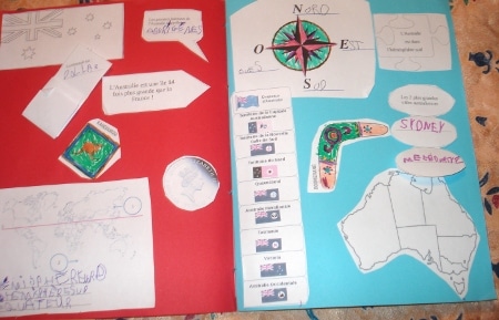 Lapbook Australie et Aborigène
