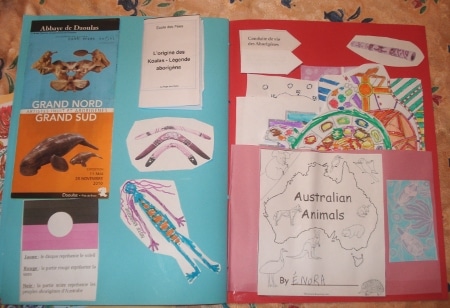Lapbook Australie et Aborigène