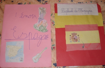 lapbook Espagne