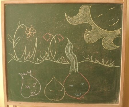 Ti-pouce et le printemps