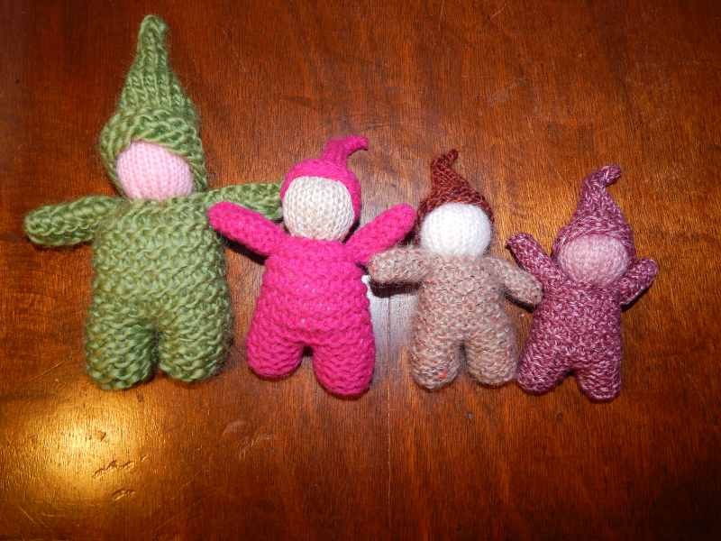 lutin Waldorf crocheté