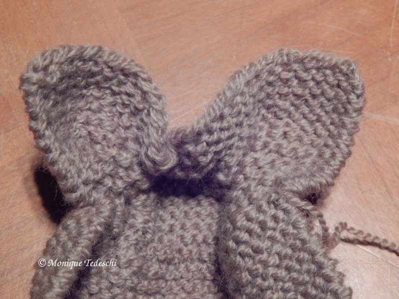 lapin tricoté