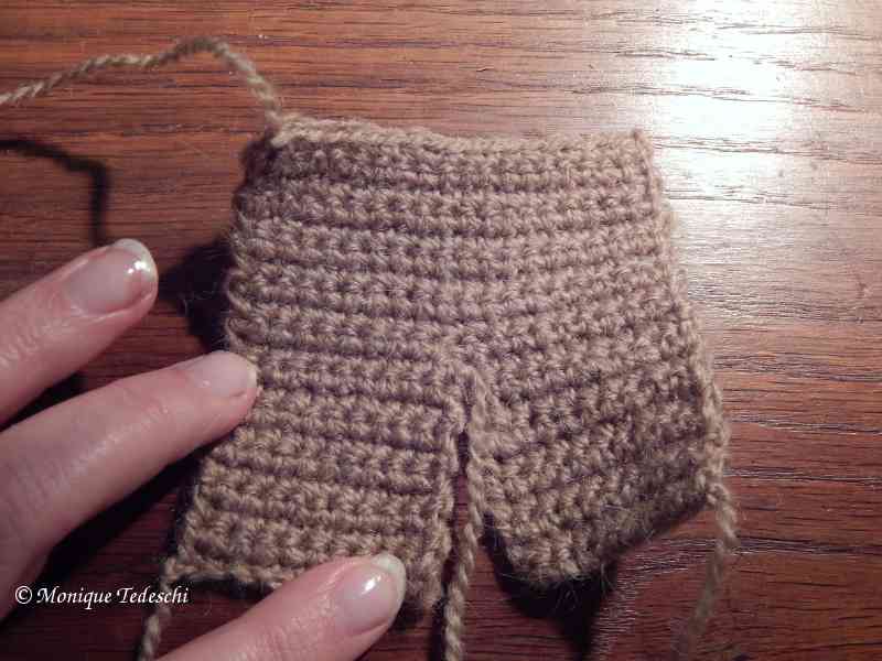 lutin Waldorf crocheté