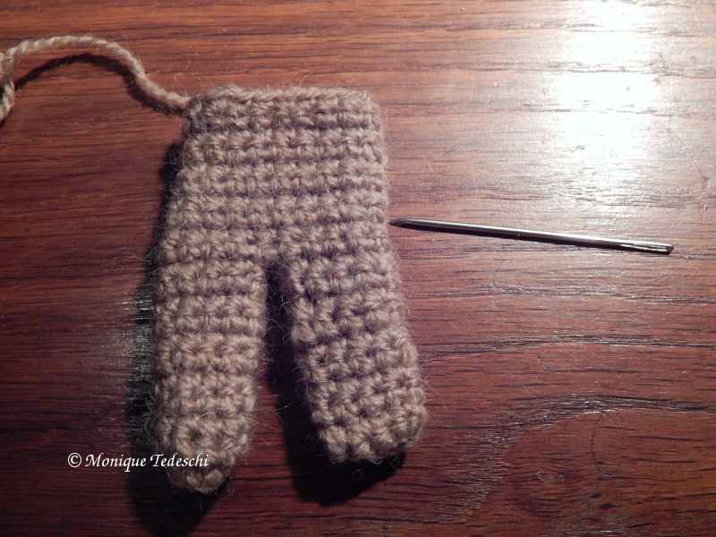 lutin Waldorf crocheté