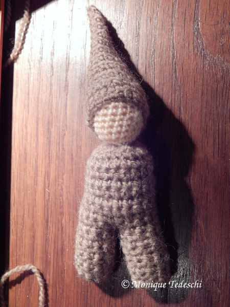 lutin Waldorf crocheté