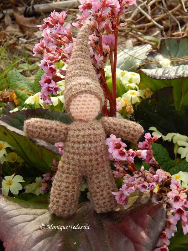 lutin Waldorf crocheté