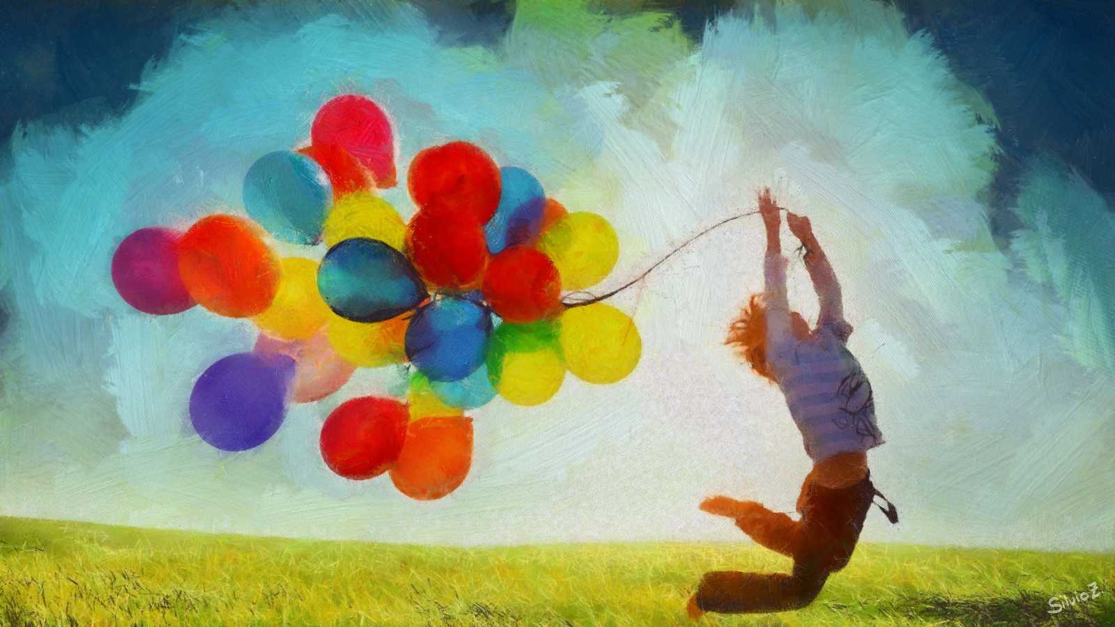 Enfant au ballons - Pédagogie Waldorf-Steiner et neurosciences