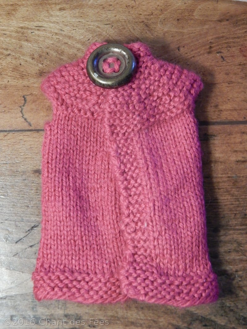gilet de poupée