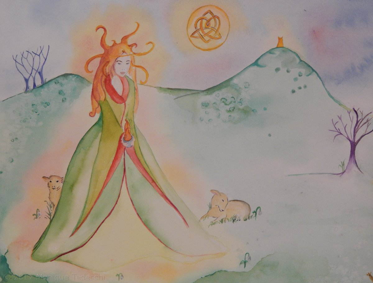 fêter Imbolc