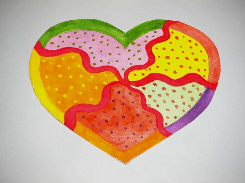 St Valentin en famille avec petits et grands enfants