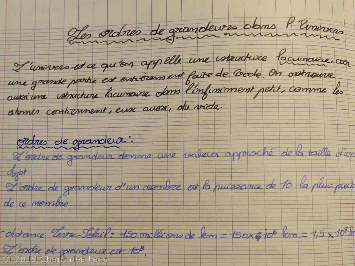 Sciences Physiques