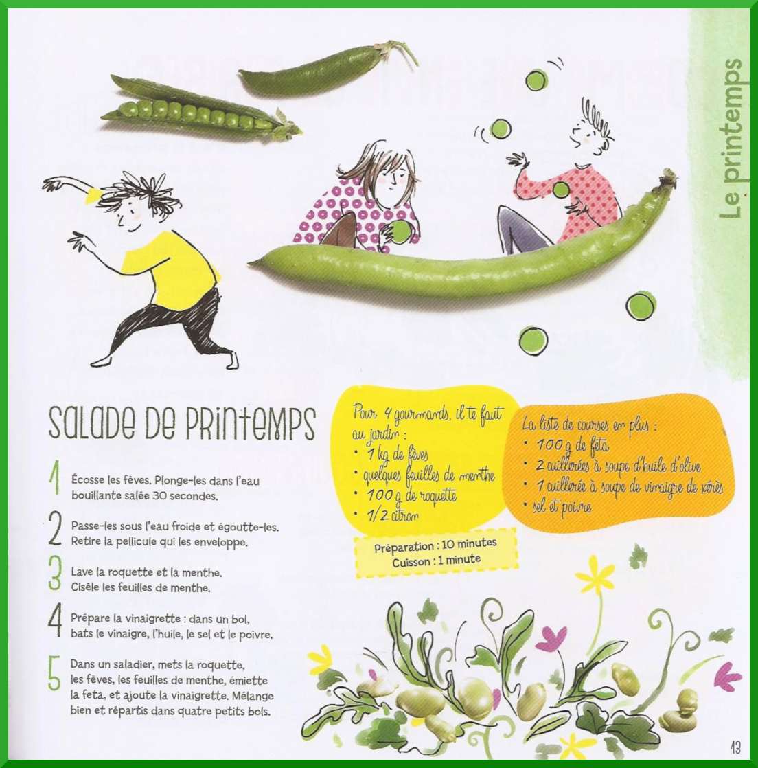 Les aventuriers au jardin bio cuisinent au naturel