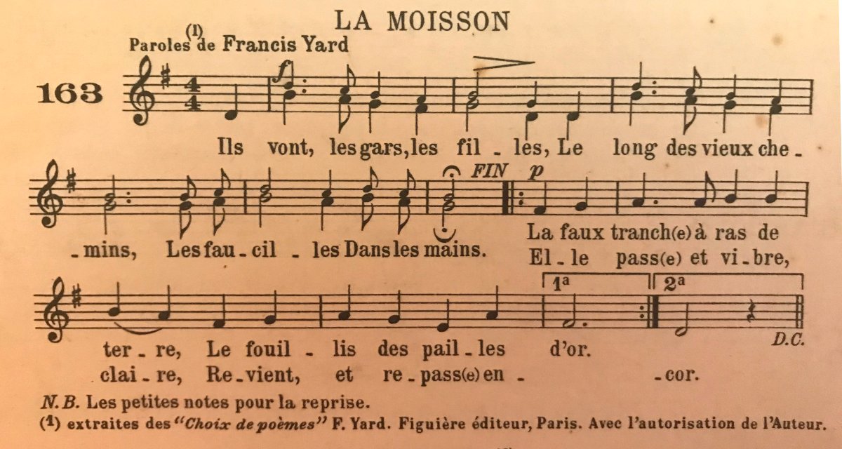 les moissons