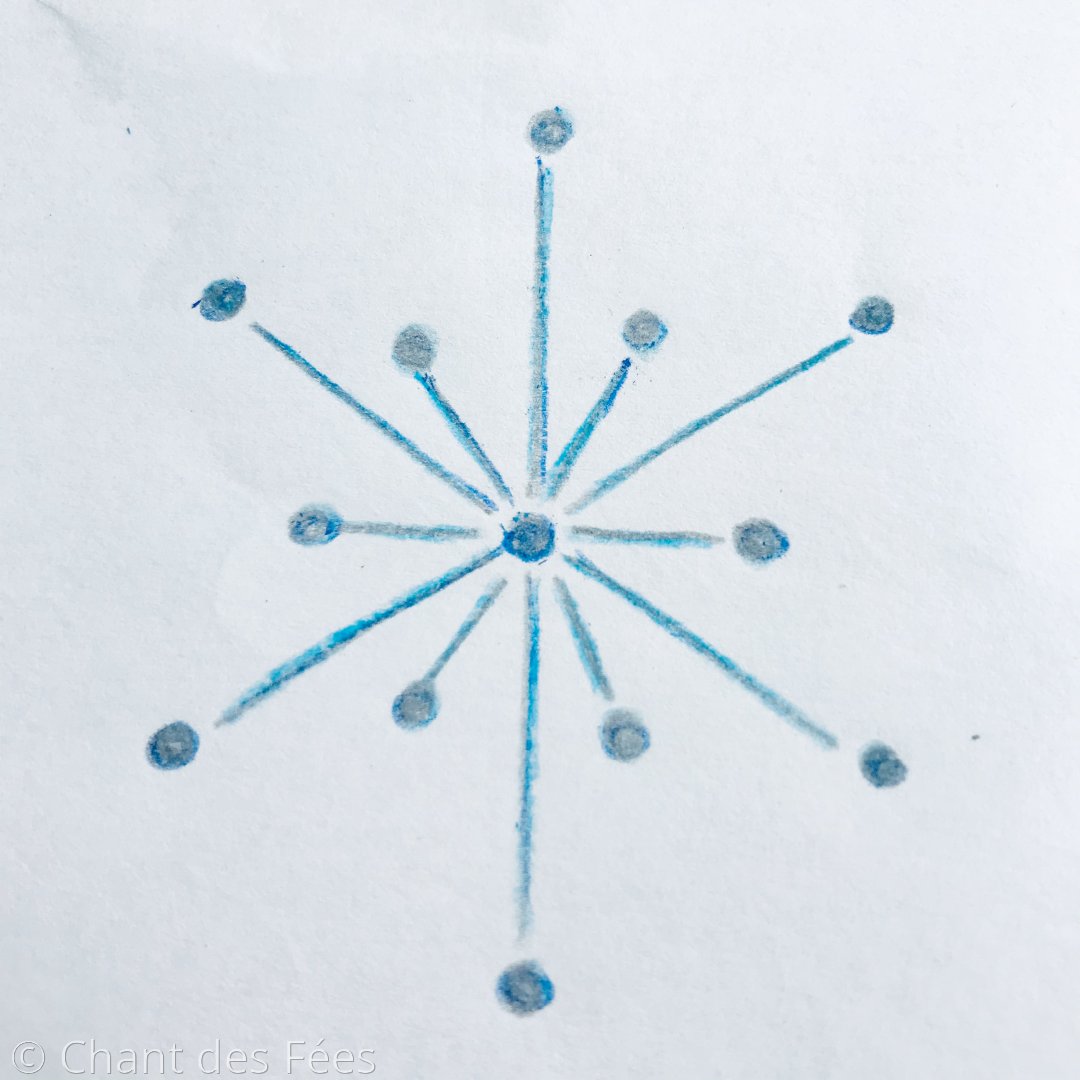 flocon étoile