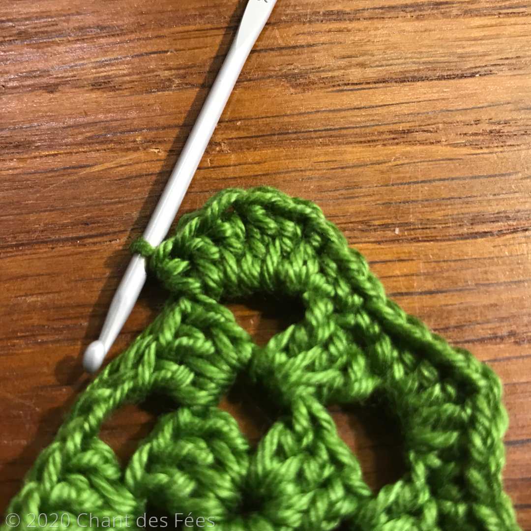 sapins crochetés