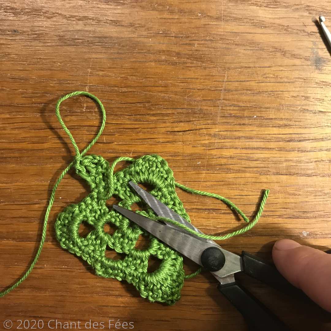 sapins crochetés