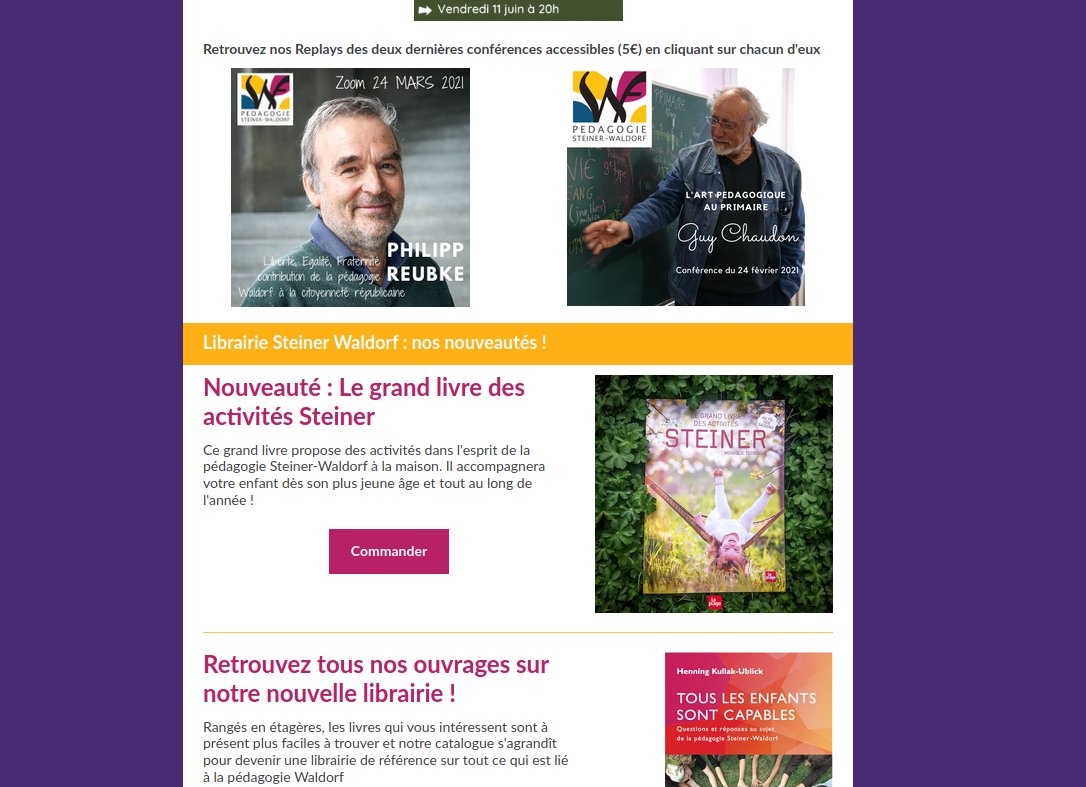 Le grand livre des activités Steiner